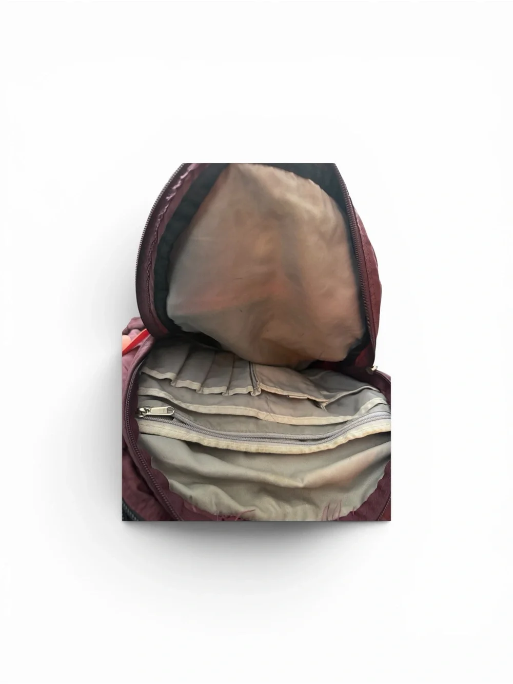 The North Face 28 L Purple Backpack Pink Details Borealis